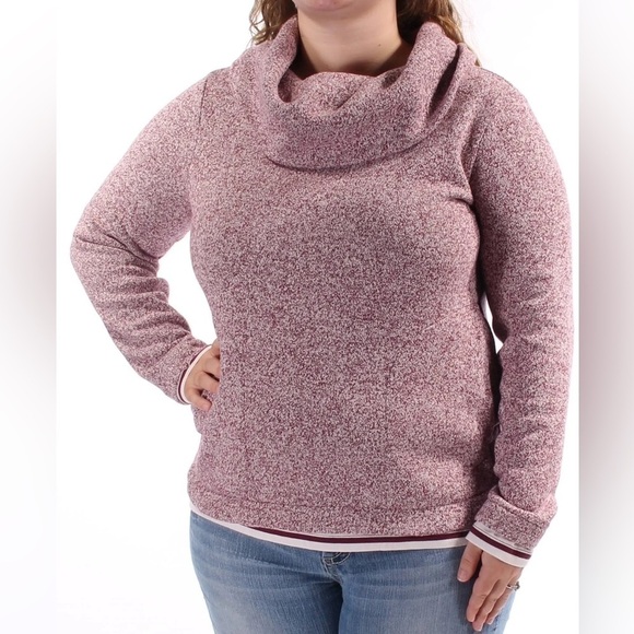 Tommy Hilfiger Athluxe Cowl Neck Sweater w/Pockets - Picture 1 of 9